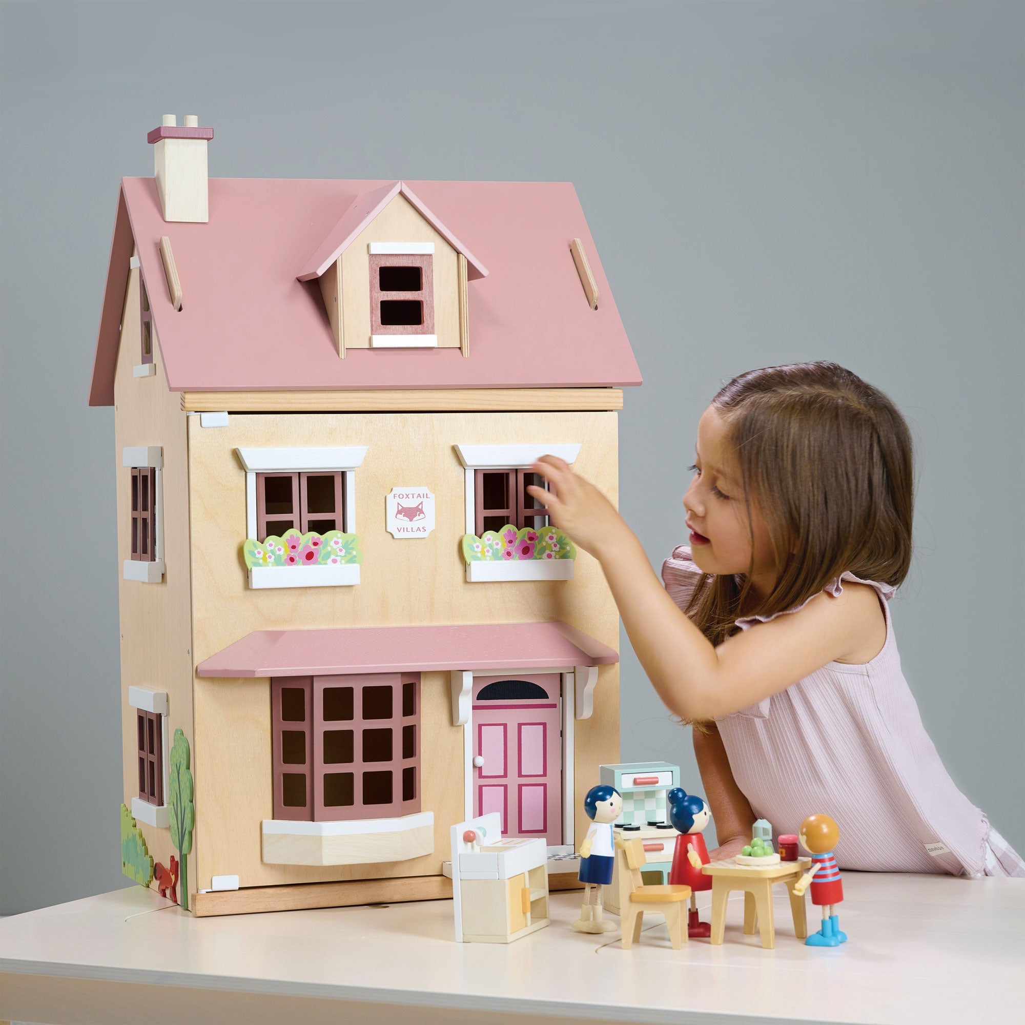 Foxtail Villa + Furniture in Pink