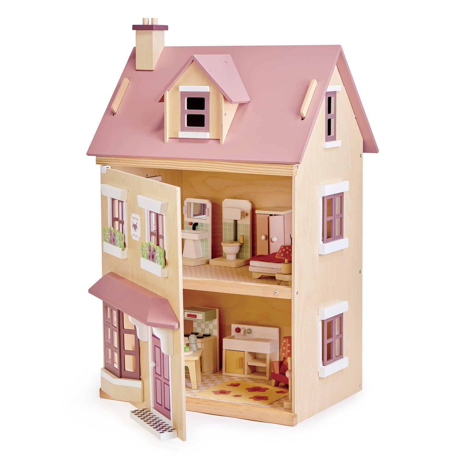 Foxtail Villa + Furniture in Pink
