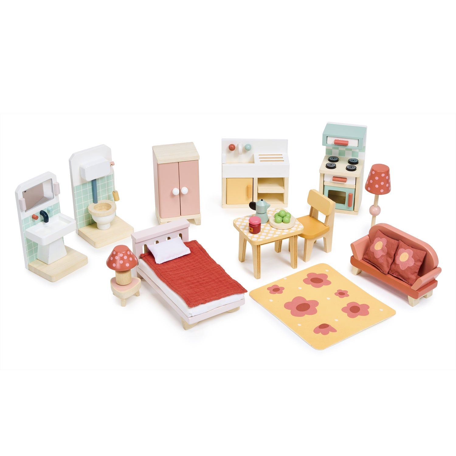 Foxtail Villa + Furniture in Pink