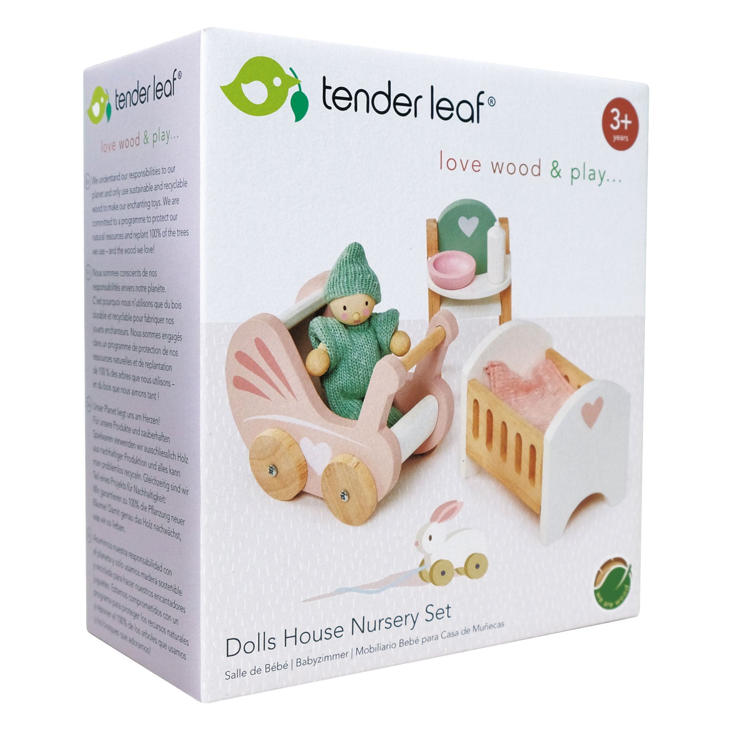 Dolls House Nursery Set