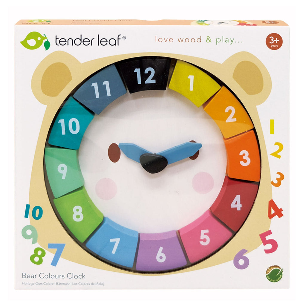Bear Colours Clock
