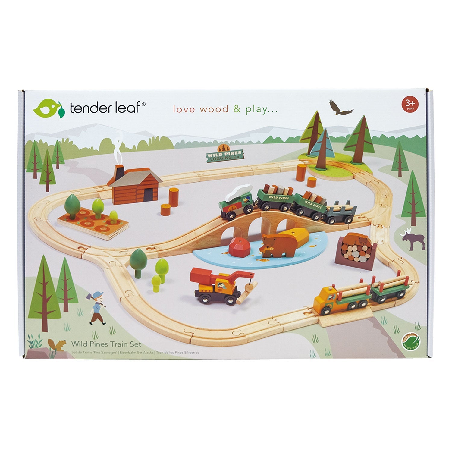 Wild Pines Train Set