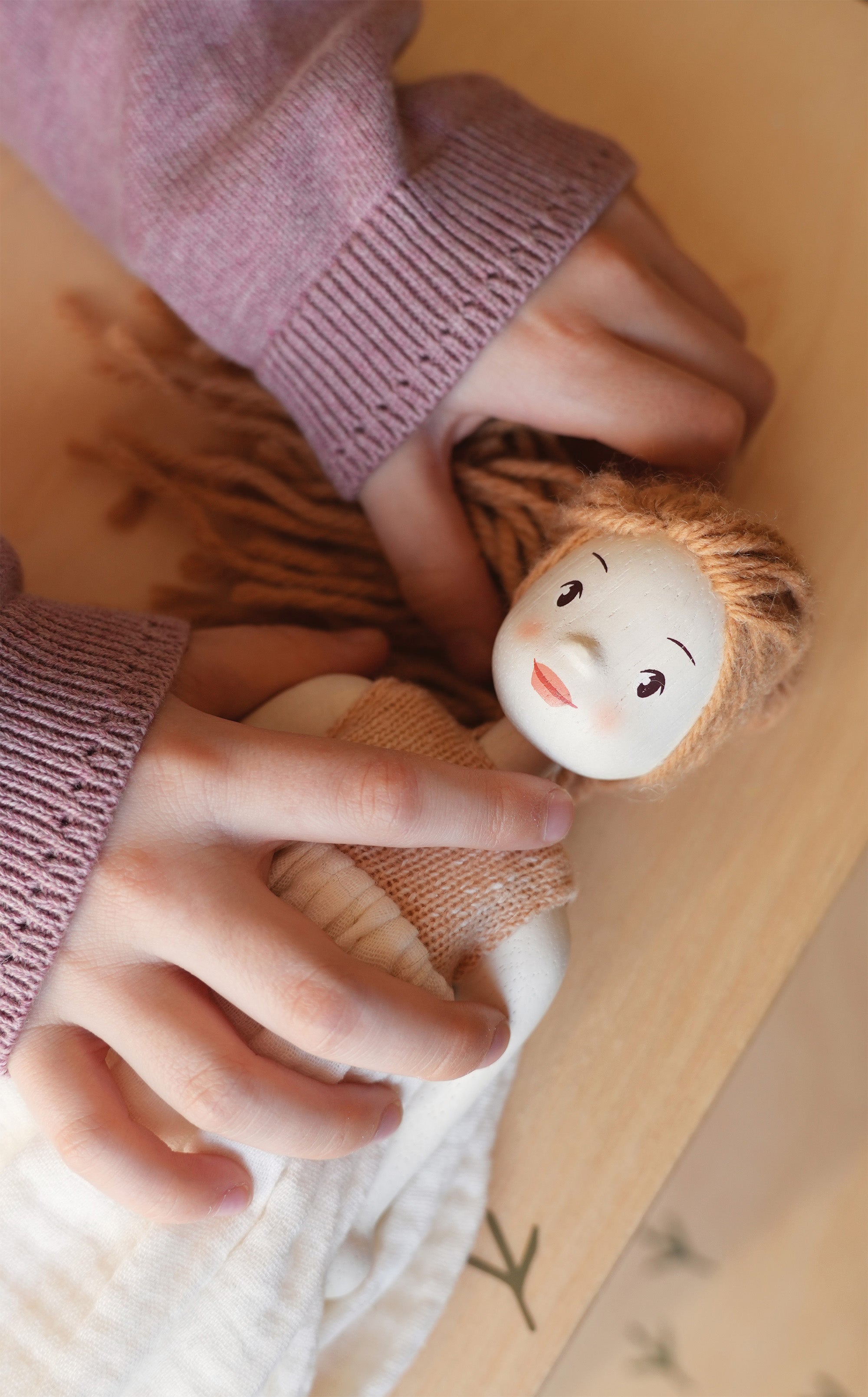 Tender Leaf Fearne Wooden Doll